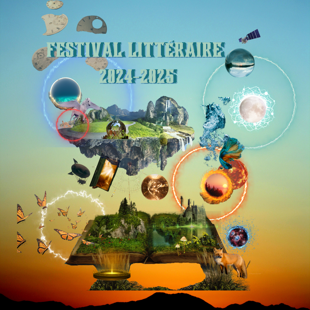 Festival litteraire 2024 instagram post